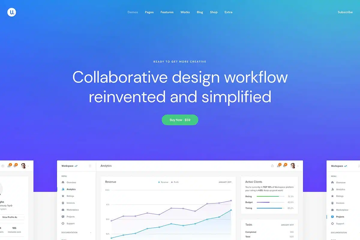 Demo media 1762630684 | Hargesand Art demo homepage Classic Start Up Uncode by Hargesand